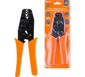 Клещи обжимные КО-6Е 6-16мм² (НШвИ,НШвН,GTL,Е) TDM SQ1001-0003
