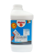 ГРУНТОВКА НВ П 1 Д ALPINA TIEFGRUND КОНЦЕНТРАТ 1Л / 1,02КГ