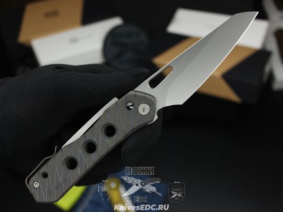 Нож складной WE Vision R WE21031-6 сталь клинка CPM-20CV, рукоять титан