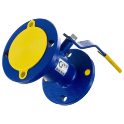 Кран Ci шаровой 11с67п ДУ50 РУ40 ст. фланец