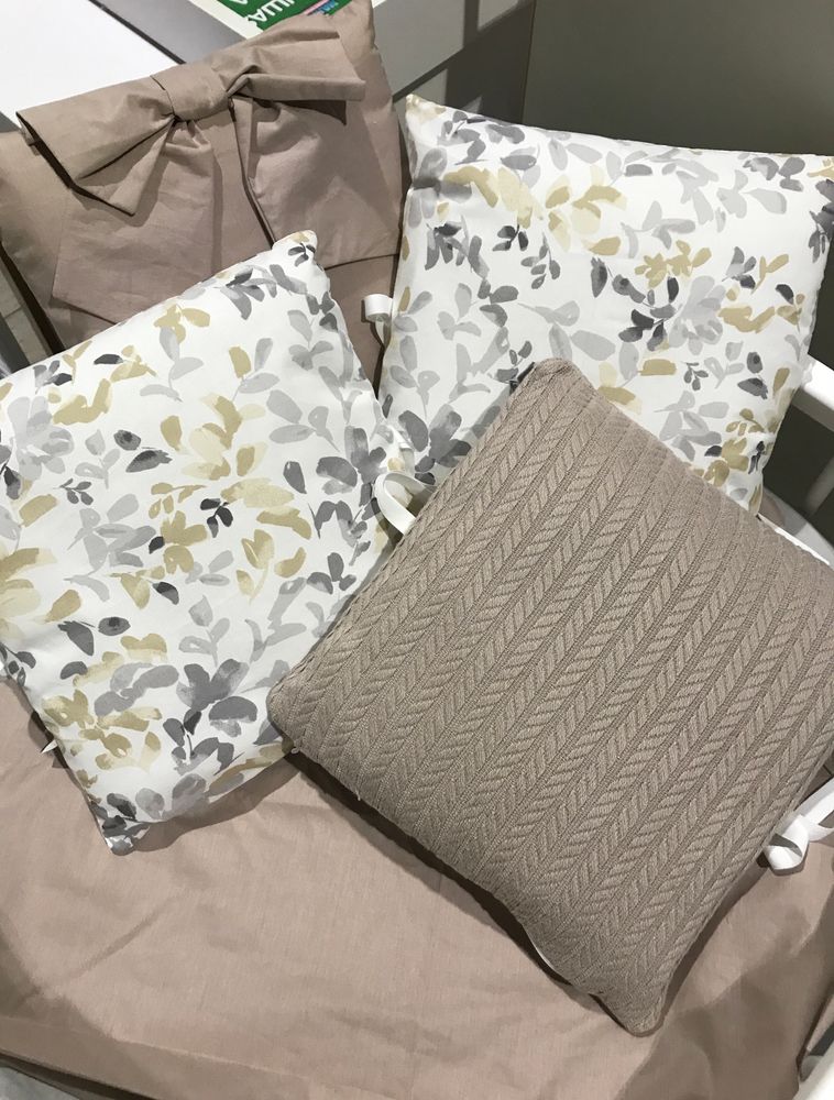 Комплект в кроватку 17 предметов "Листочки" кофейный, Пике/Ранфорс Комплект в кроватку 17 предметов "Листочки" кофейный, Пике/Ранфорс