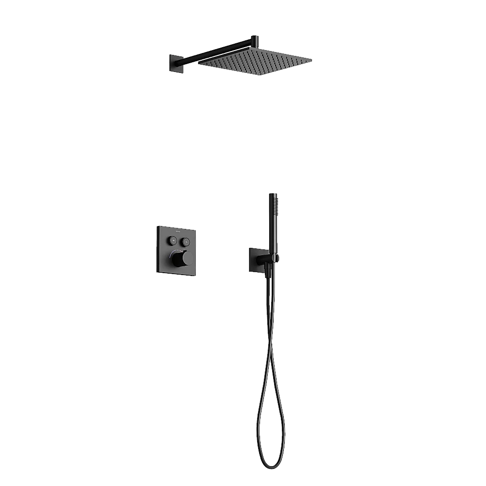 Душевая система Sancos Linn SC9022MB черный матовый