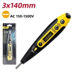 Индикаторная отвертка-тестер напряжения цифровая Deli DL8005 (12-250 В)