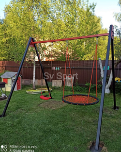 Монтаж уличных качелей Sv Sport