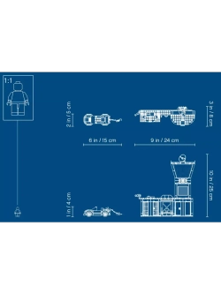 Конструктор Сити "Воздушная полиция: Авиабаза"