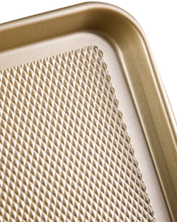 Форма для запекания 38.7х26х2.6см Wo Home Gold Baking золотая