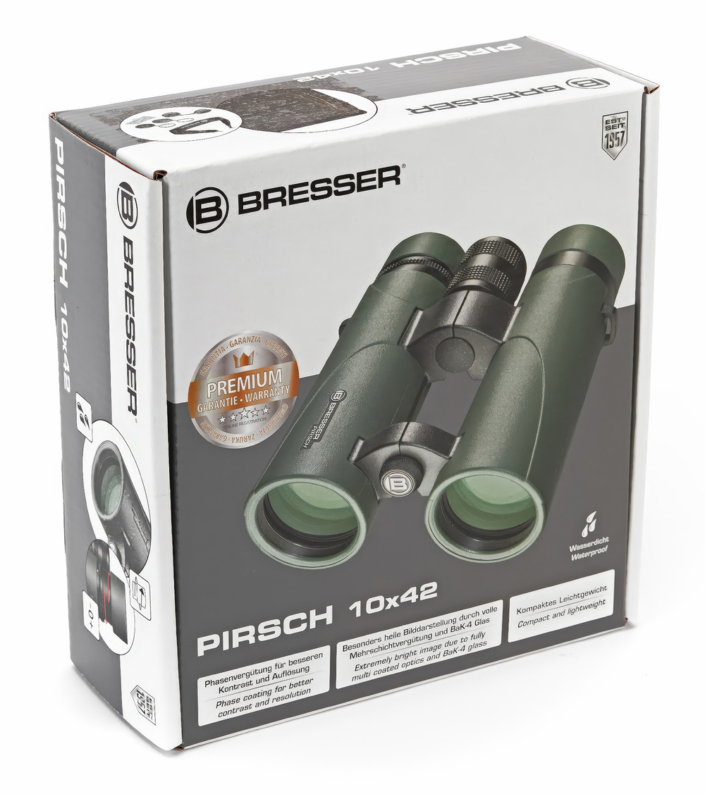 Бинокль Bresser Pirsch 10x42 - Упаковка
