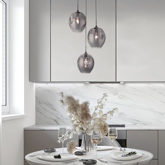 50195/3 / подвесной светильник / черный жемчуг