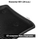 Автомобильные коврики ЭВА с бортами для Knewstar 001 (24-н.в.)