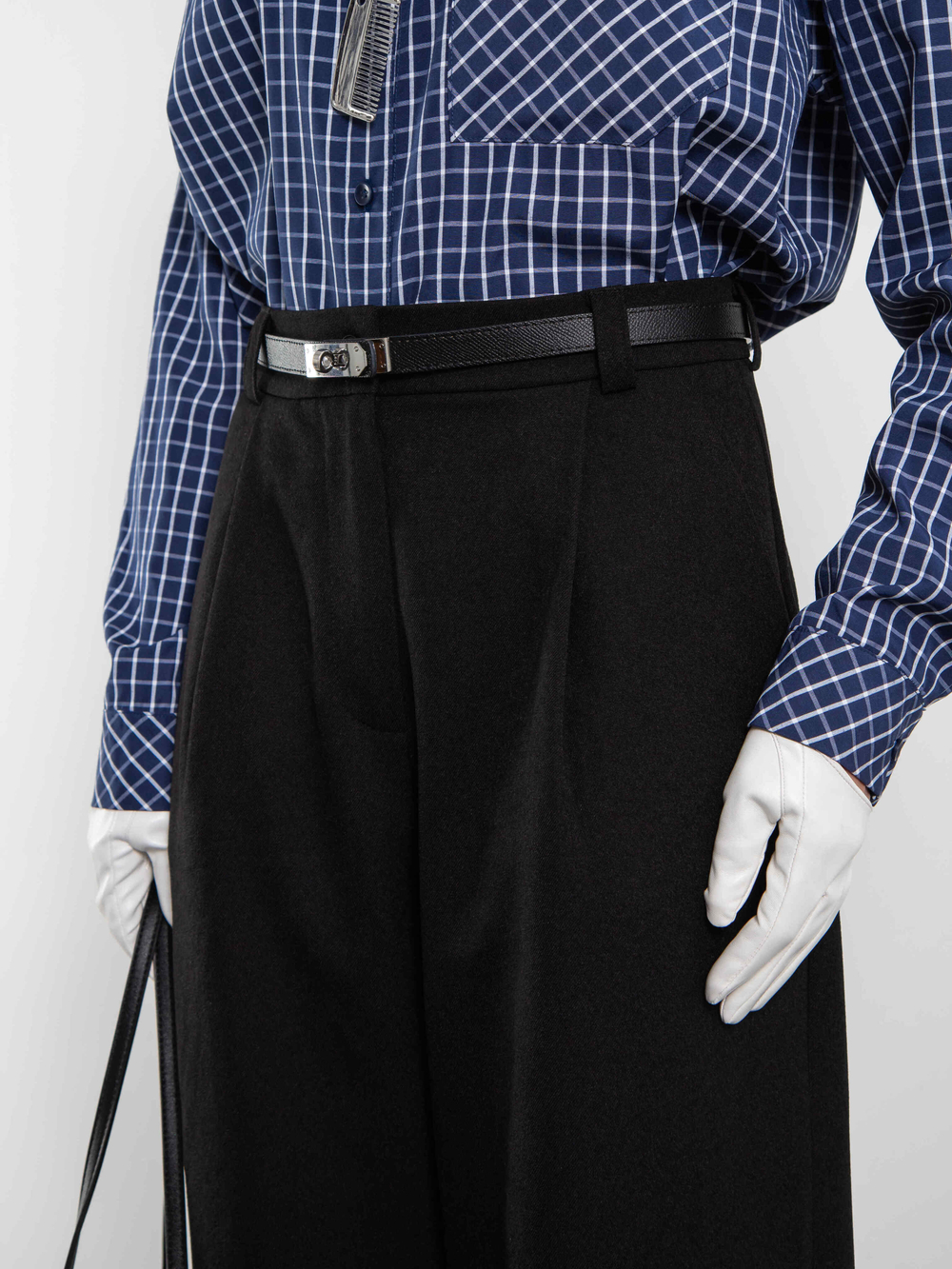 Брюки палаццо Basic (черный)