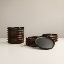 Шкатулка для украшений Tesora, черный орех