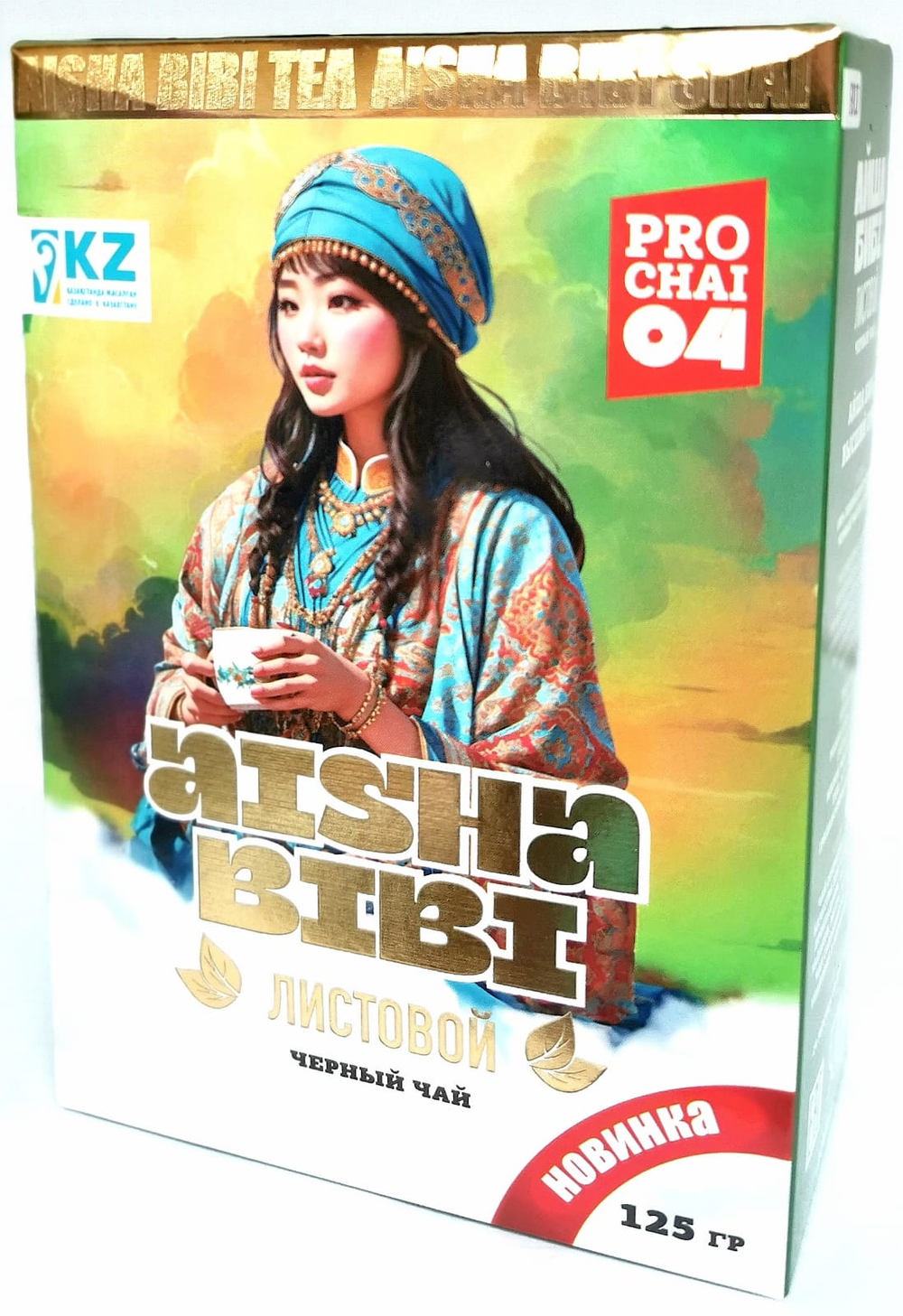 Чай Айша Лист Кения Выс сорт 125 гр 1/40 шт