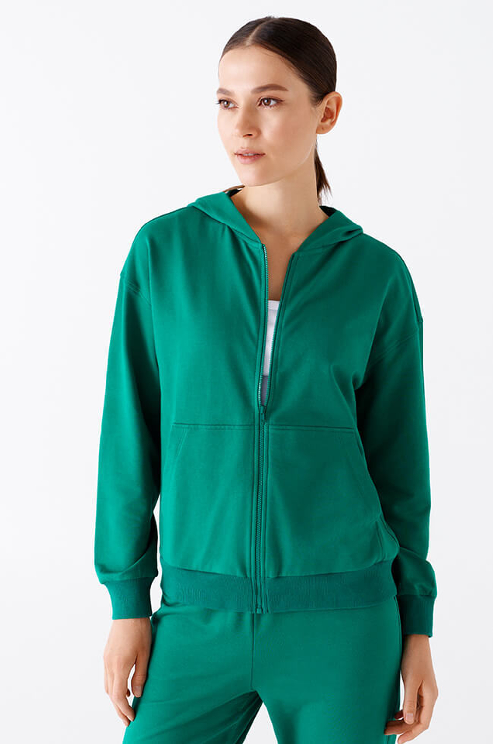 1834 Кардиган женский (зеленый)