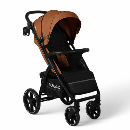 Коляска детская прогулочная BubaGo арт.BG 155-3 MODEL CROSS City цвет Кирпичный\Brick