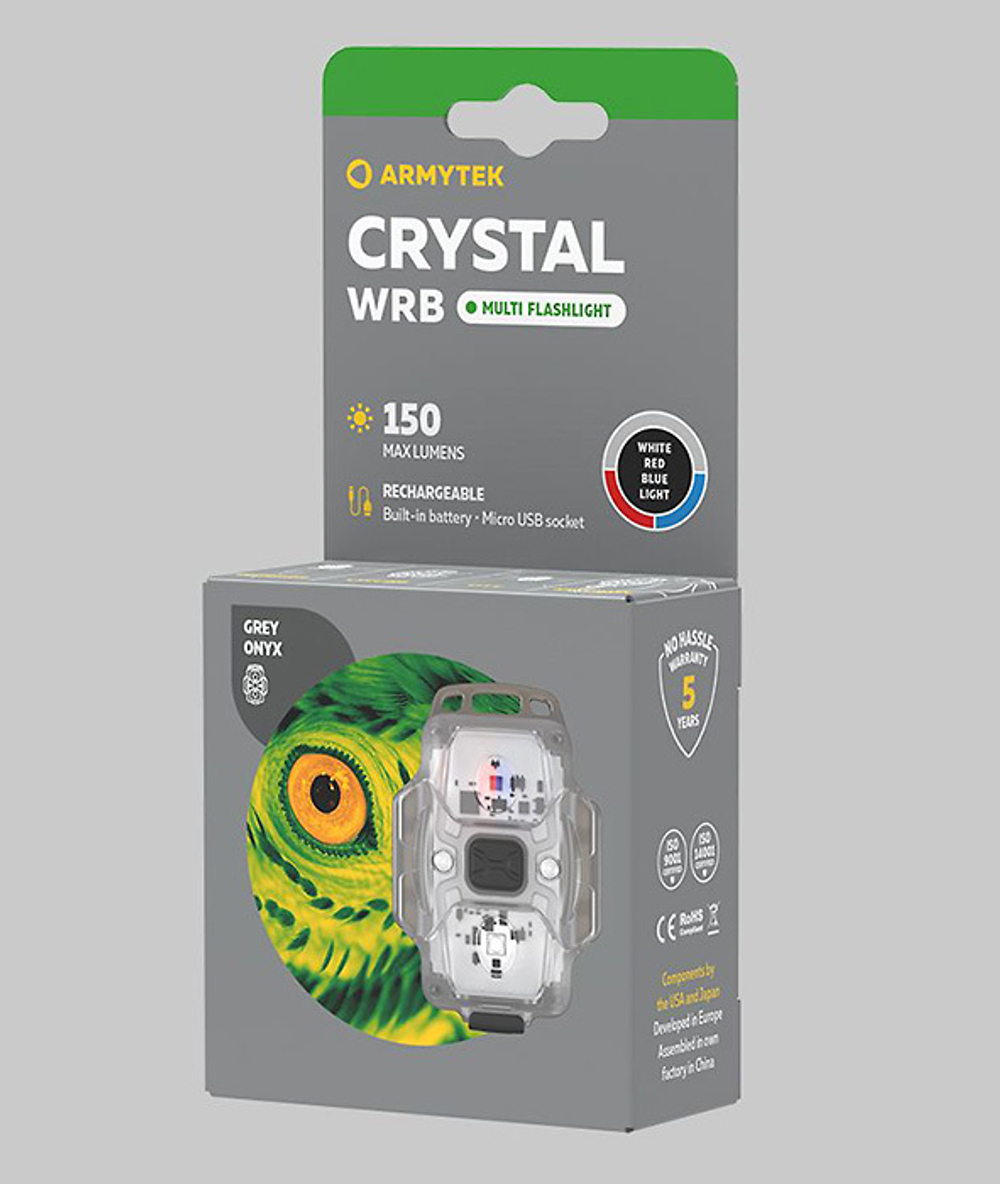 Фонарь Armytek Crystal WRB (Blue Sapphire) [F07201B]