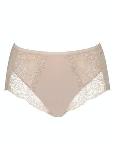 Трусики-слип с высокой линией талии Bella Best Comfort (Размер: M) (Цвет: кремовый)