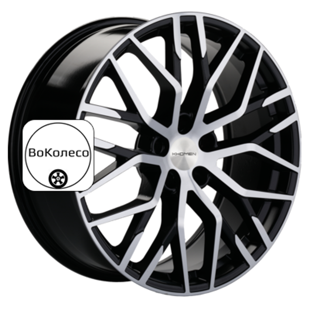 8,5x20/5x120 ET41,5 D66,1 KHW2005 (Voyah Dream) Black-FP Khomen Wheels