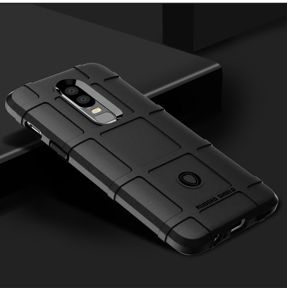 Чехол для OnePlus 6 цвет Black (черный), серия Armor от Caseport