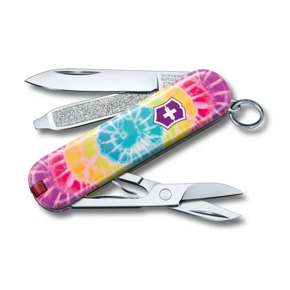 Нож перочинный Victorinox Classic Tie Dye (0.6223.L2103) 58мм 7функций