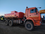 УралСпецТранс 5453* на шасси КамАЗ 43118 6x6 Автотопливозаправщик 5453Z1-100 (Дизельный, 11,8 л, 301