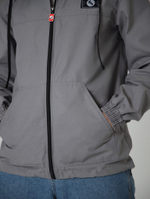 Ветровка легкая Город Горький серая серый