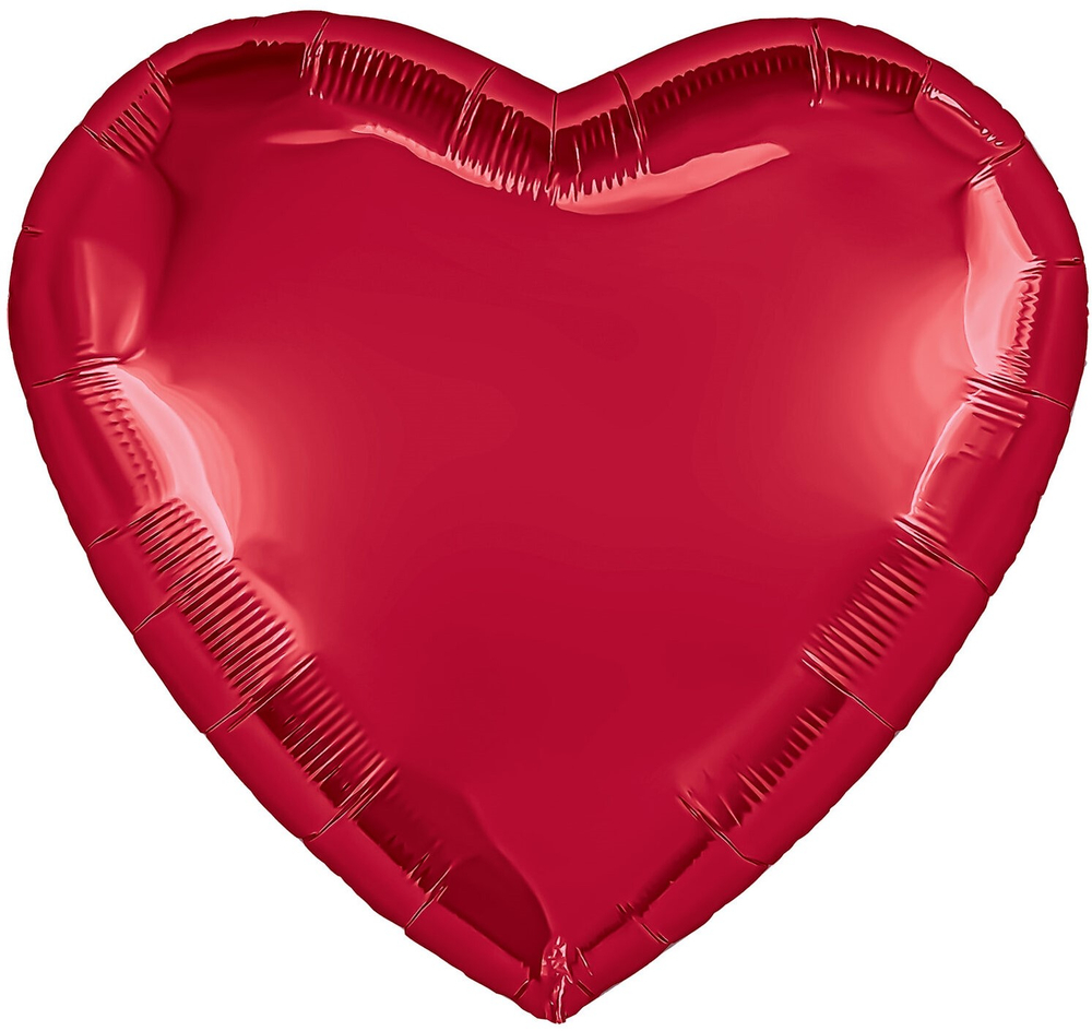 Шар Сердце, Красный (36''/91 см)