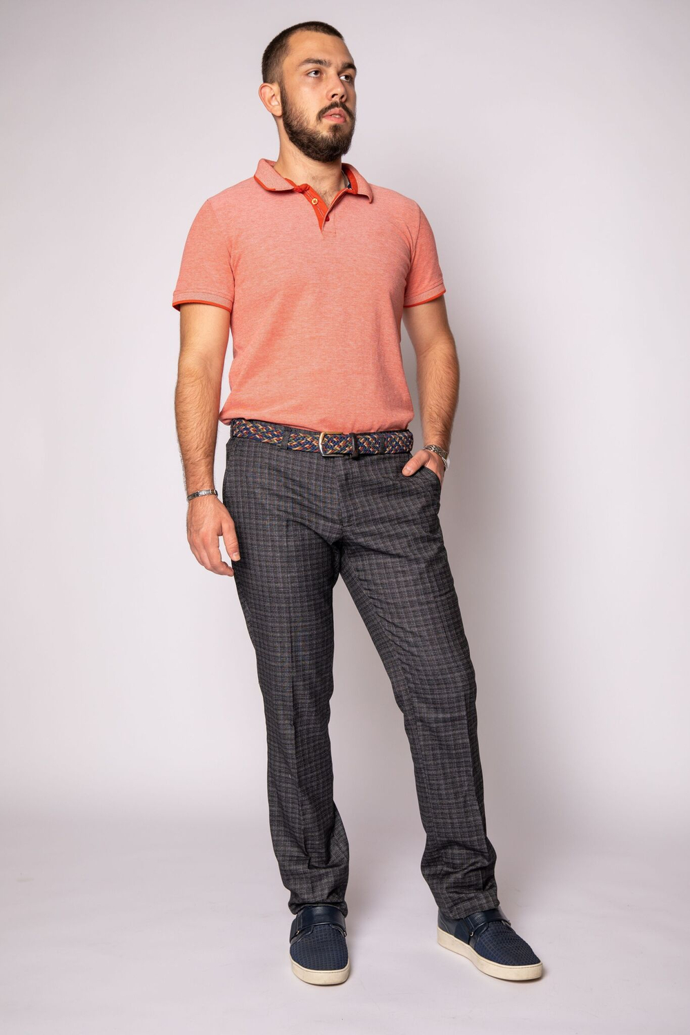 Брюки мужские для мальчика мальчиковые хулиганы узкие зауженные молодёжные стильные полуклассика кэжуал осенние весенние летние зимние демисезонные клетчатые серая клетка 46 S М M 28 29 размер 170 176 182 188