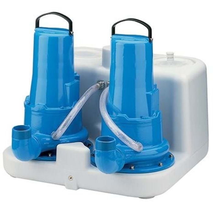 Купить Lowara Канализационные водоподъемные станции Sekamatik 50 Compact с 1-2 насосами-дробилками недорого со склада в Хабаровске, Якутске, Владивостоке, Южно-Сахалинске, Благовещенске