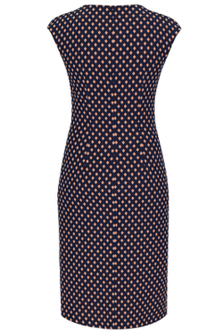 Платье женское 1752оп, розовый ромб #184РР051752оп