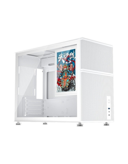 1STPLAYER MIKU Mi6 EV White / mATX, 8" LCD display, USB-C / Mi6-EV-WH