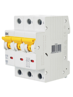 KARAT Автоматический выключатель ВА47-60M 3P C 10А 6кА IEK