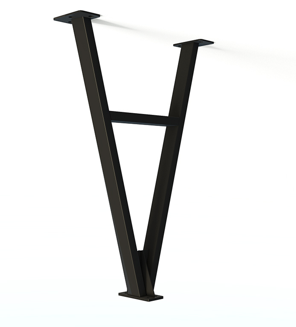 Потолочный кронштейн для монорельсы, H=900 мм