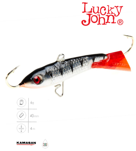 Балансир LUCKY JOHN Classic №4, цвет 12HRT, арт. 81400-12HRT