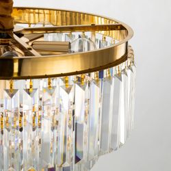 Citilux Ricky CL314143 Люстра подвесная хрустальная