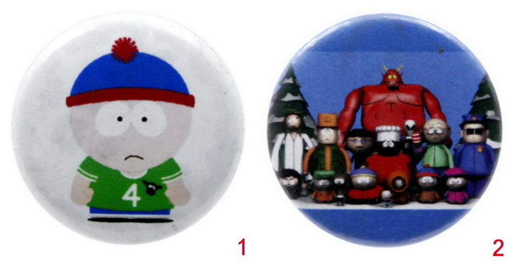 Значок South Park ( в ассортименте )