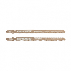 Полотна для электролобзика универсальные, двухсторонние, фигурный рез, 2 шт. (3150 - FKR) Gross