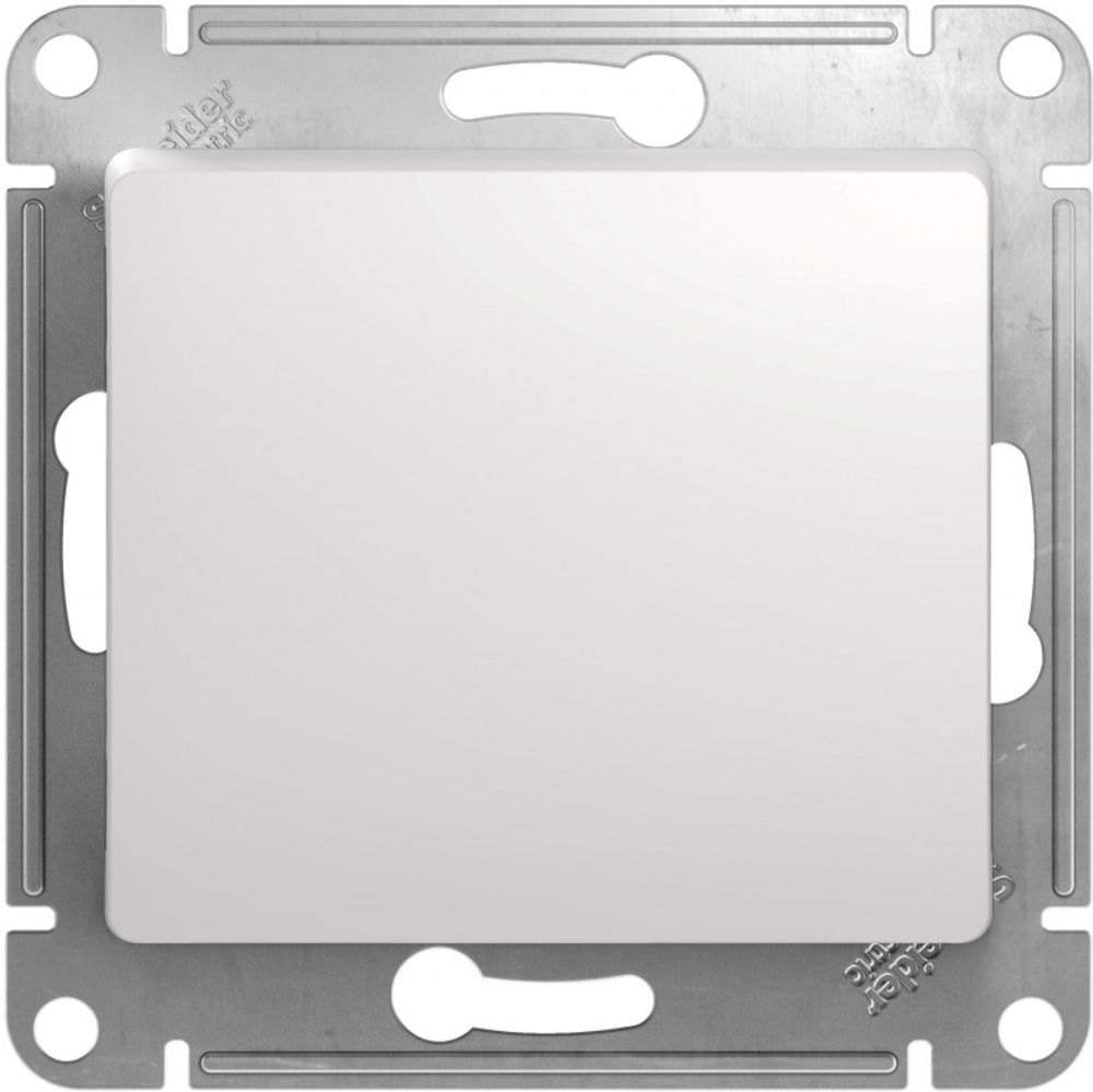 Выключатель 1-кл Глосса белый