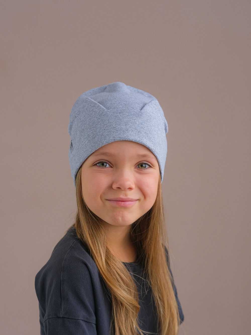 Шапка трикотажная КИС(Пепельный)