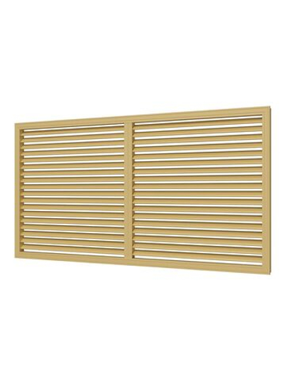 Экран радиаторный ПР фланец 600х1200 пластик Beige ERA