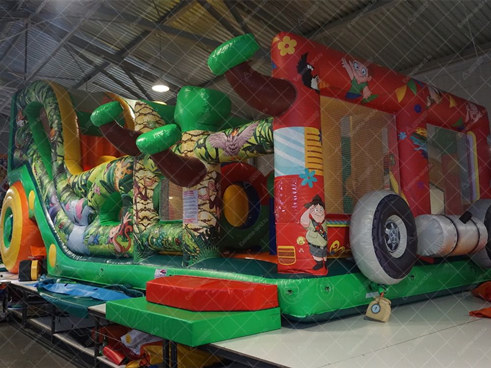 Батут-горка "Танзания"