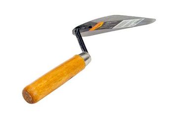 Стальная кельма бетонщика 150 мм, деревянная ручка SPARTA 862785