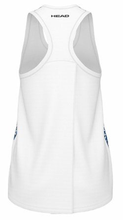 Футболка для девочки теннисная Head Girls Vision Agility Tank Top - разноцветный, небесный