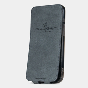 Чехол для iPhone 12 Pro Max из натуральной кожи крокодила, черного цвета