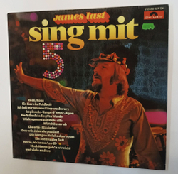 Винтажная виниловая пластинка LP James Last Sing Mit 5 (Germany 1976)