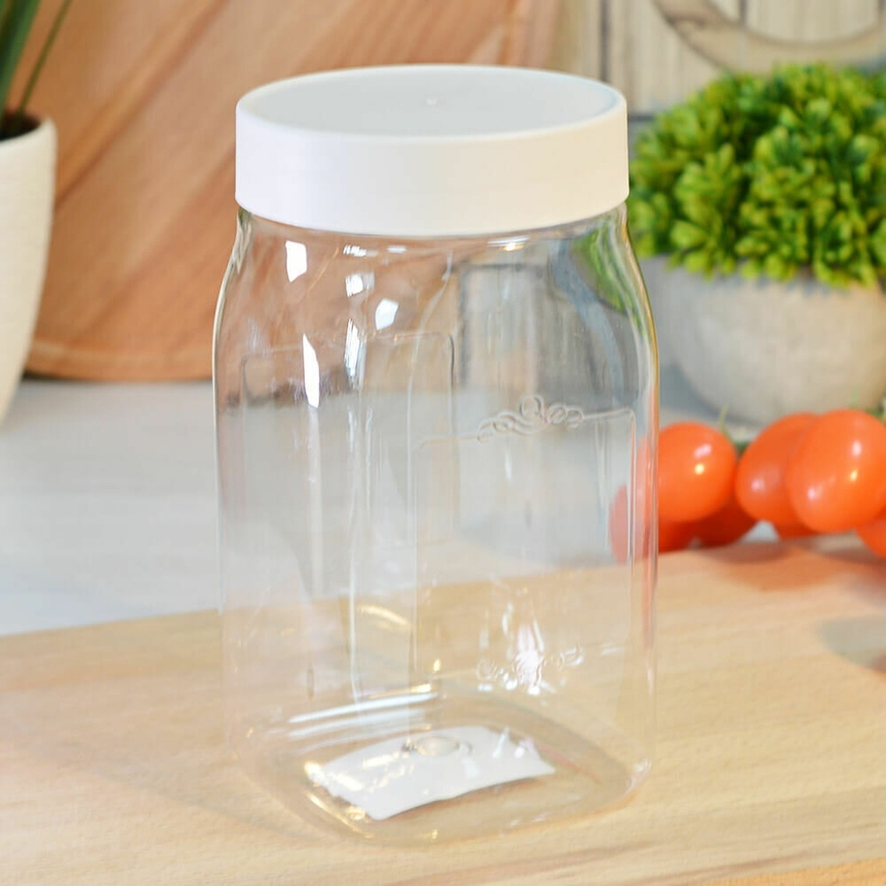 Емкость для сыпучих продуктов 1л "Lentils", светло-бежевый