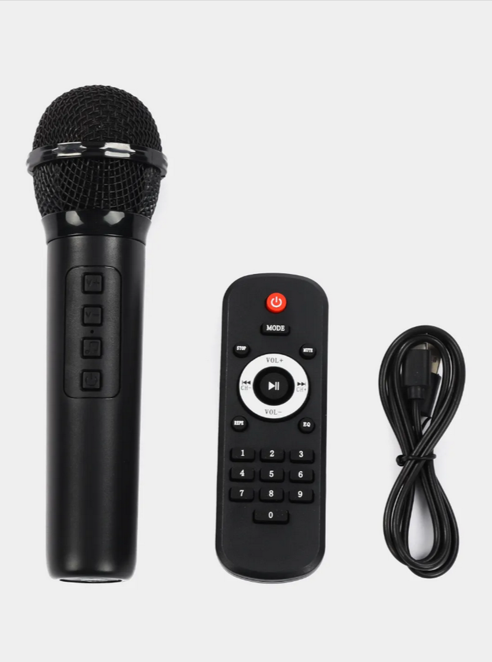 Напольная колонка Sing-e ZQS-8301 (8"60W/4.5A/+бесп.микрофон)