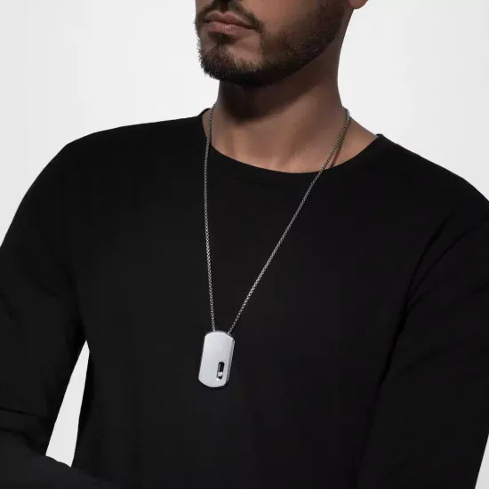 Messika Move Titanium pendant necklace large