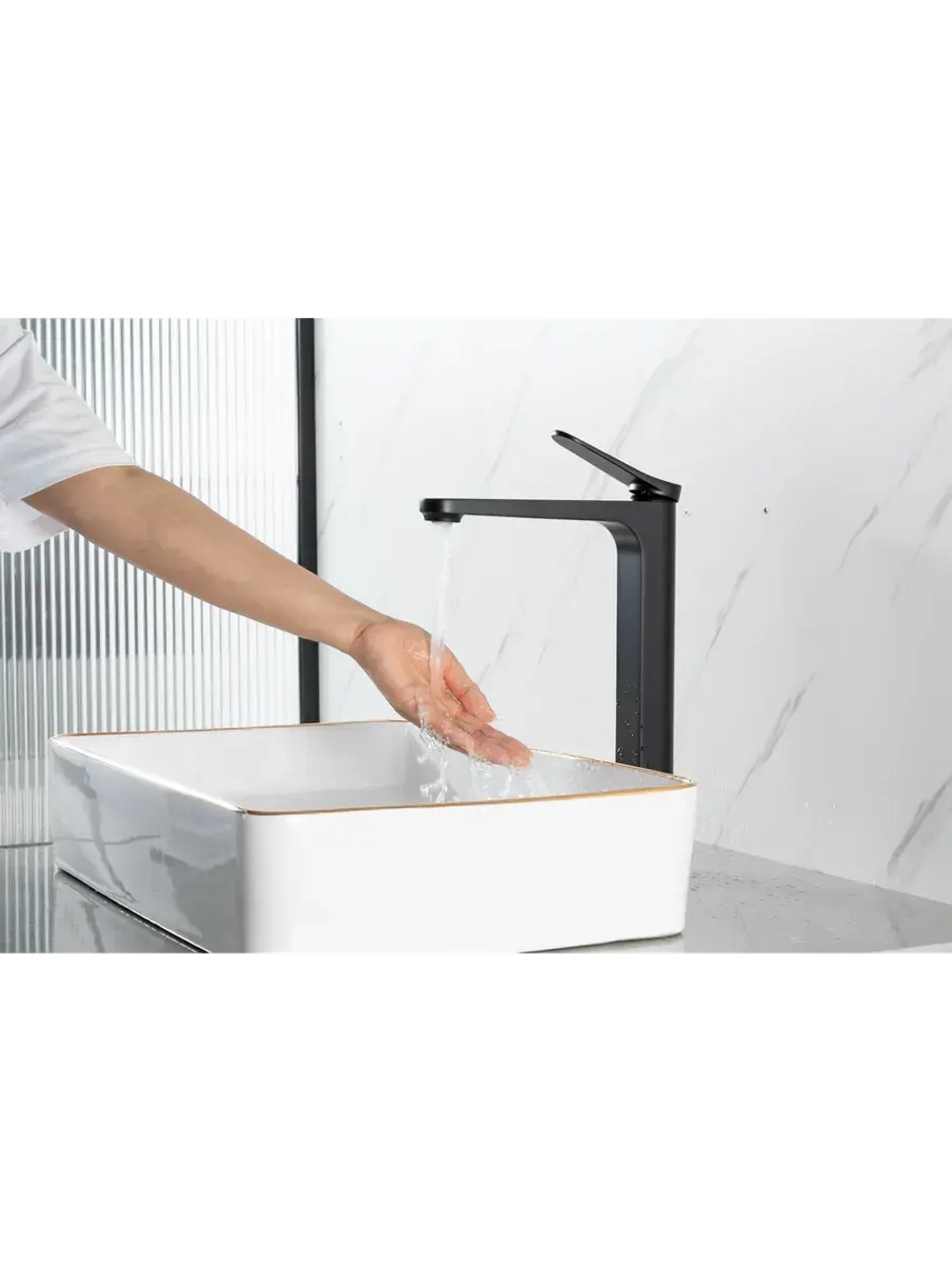 Смеситель для раковины высокий GAPPO G1010-26