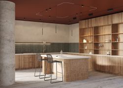 Трековый магнитный светодиодный светильник Maytoni Levity   TR186-1-8W2.7K-B