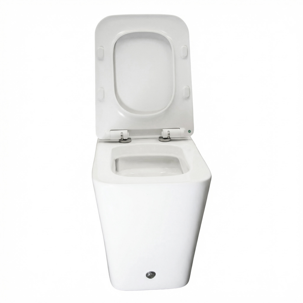 Унитаз приставной безободковый WAVE ТИТАН/TITAN импульсный, сид.дюро,м/л,быстр